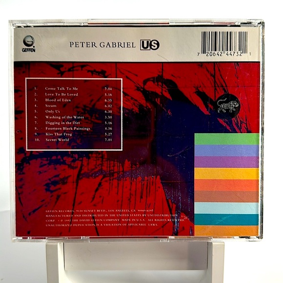 Peter Gabriel - Us. 1992 - Picture 3 of 5